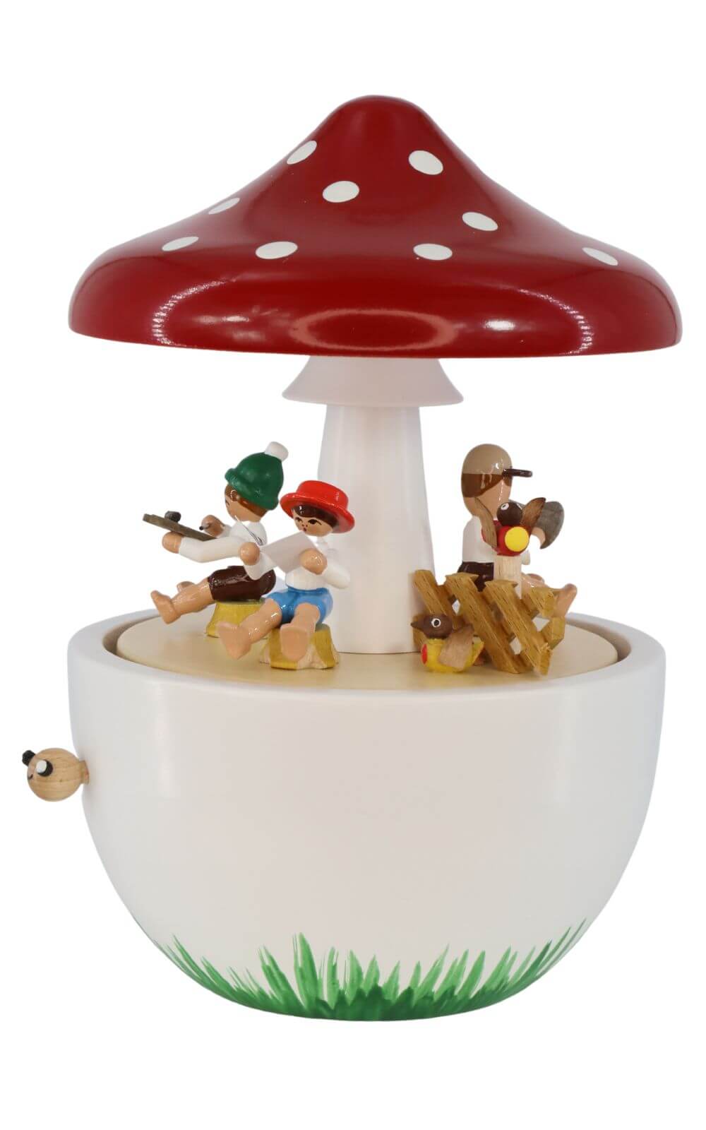 Spieluhr Pilz, 17 cm von Richard Glässer GmbH_Bild2