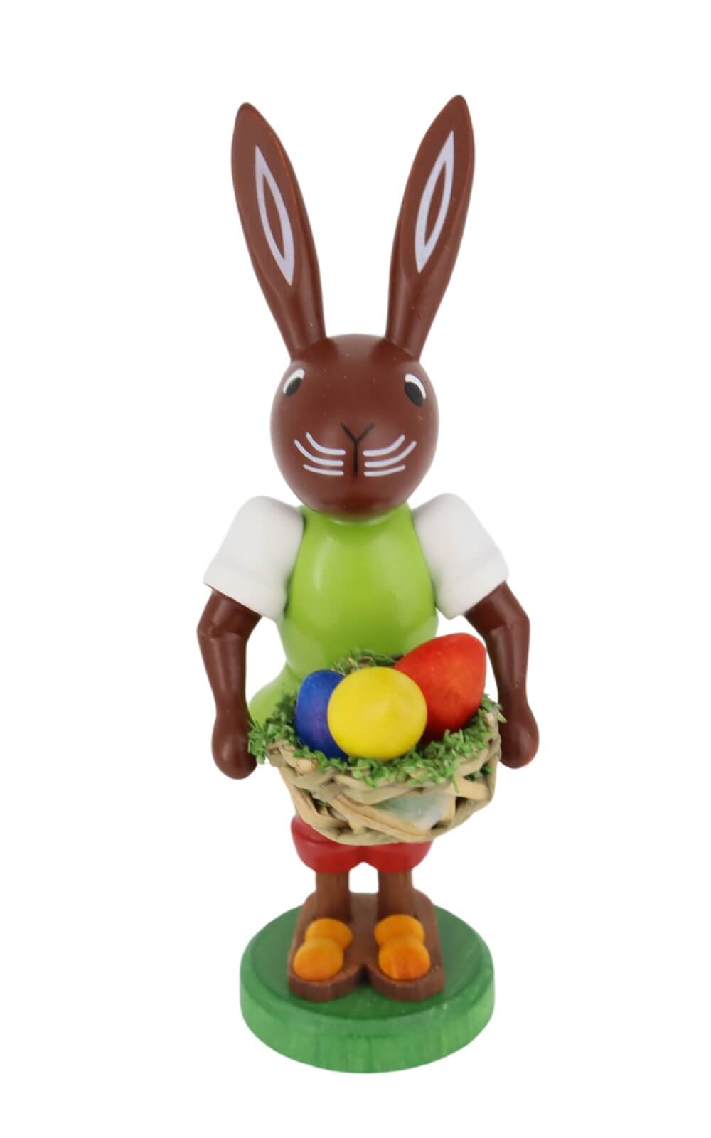 Osterhase mit Eierkorb, 9 cm von Thomas Preißler_1