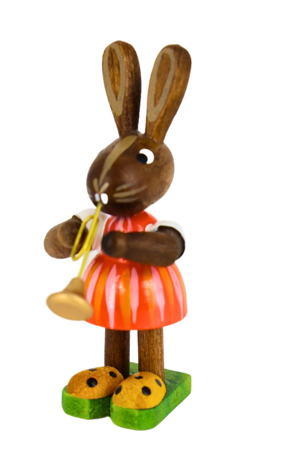 Osterhase - Mädchen mit Trompete von Figurenland Uhlig GmbH_2