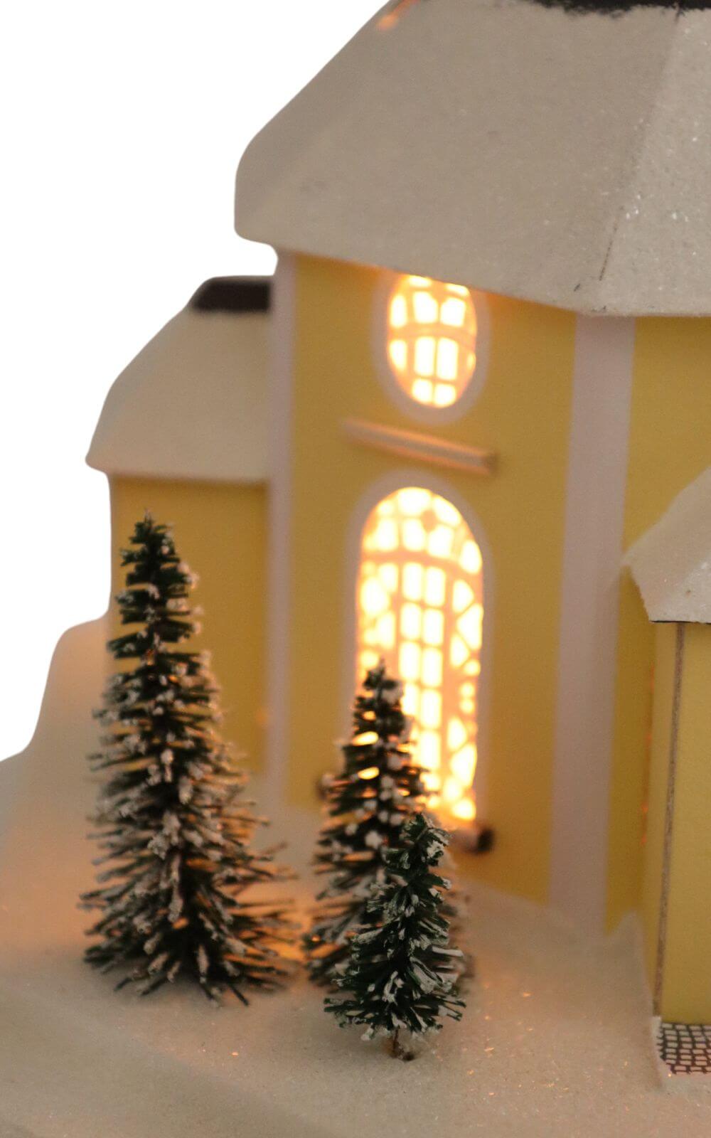Lichterhaus Seiffener Kirche, 43 cm von Birgit Uhlig_4