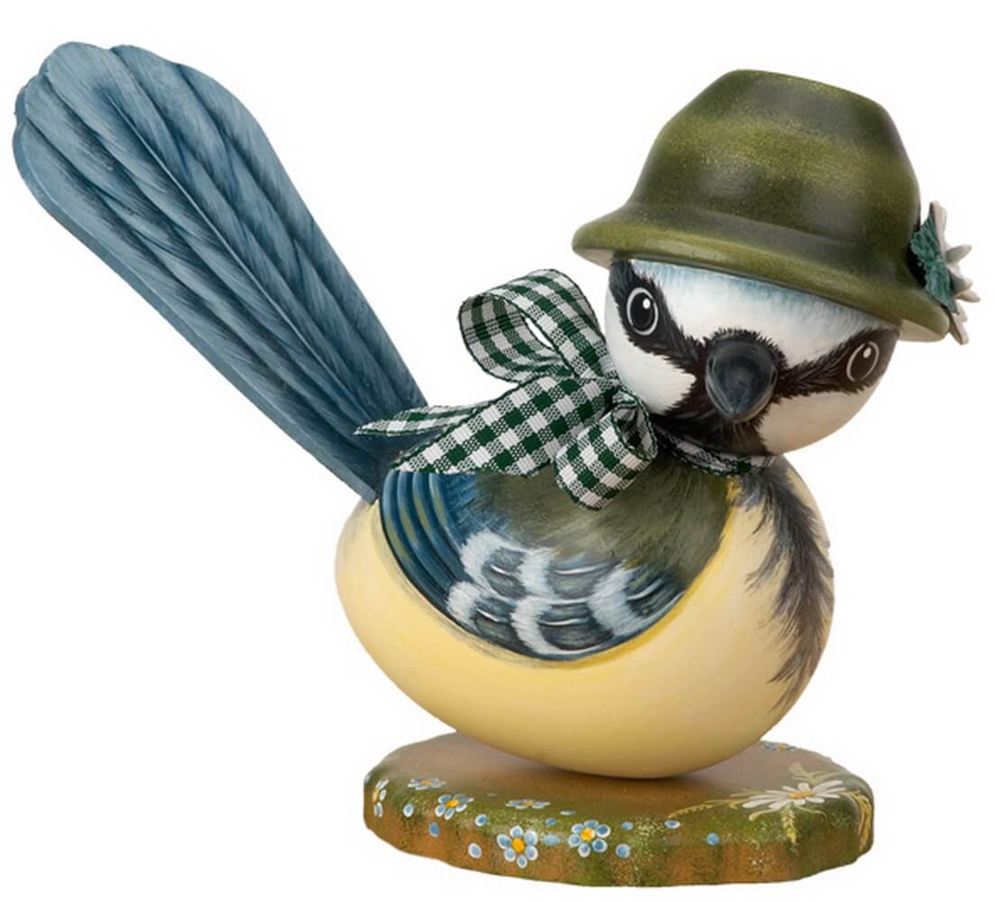 Blaumeisenseppl, 16 cm von Hubrig Volkskunst