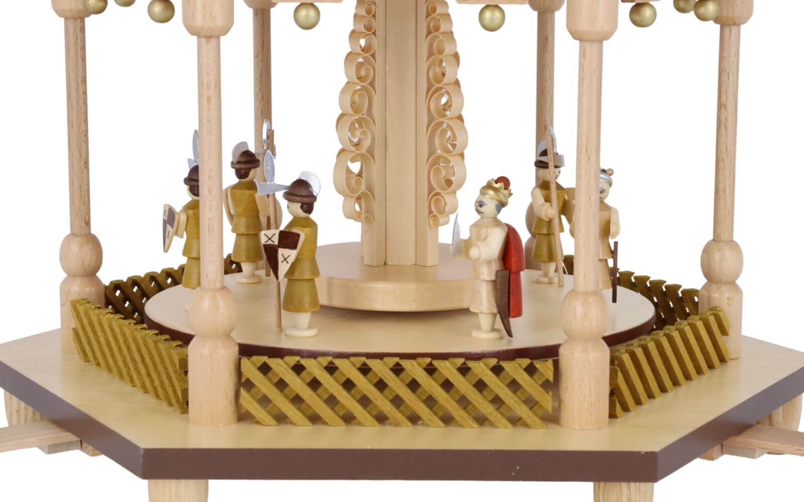 Weihnachtspyramide Christi Geburt, 5 – stöckig, 70 cm von Richard Glässer_3