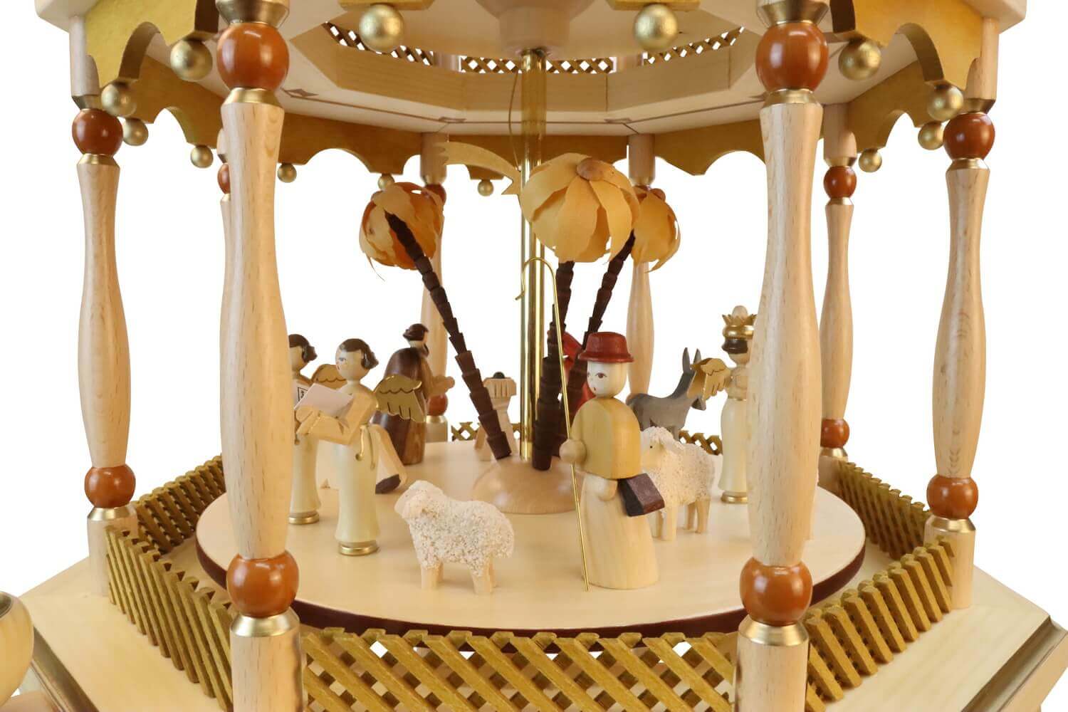 Weihnachtspyramide Heilige Geschichte, 5 - stöckig, elektrisch von Richard Glässer_Bild2