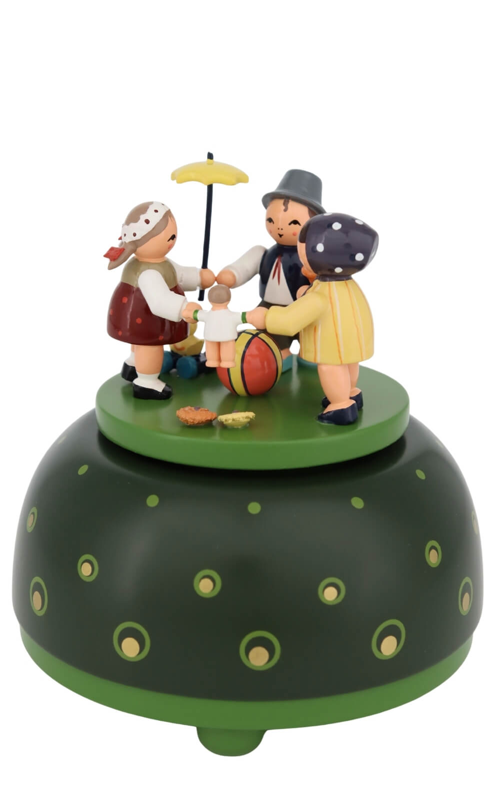 Spieluhr & Spieldose Kinderreigen mit Melodie: Hopp, hopp, hopp von KWO_2