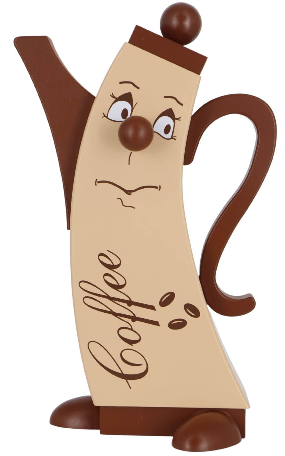 Räuchermännchen Kaffeekanne modern von Müller Kleinkunst_1