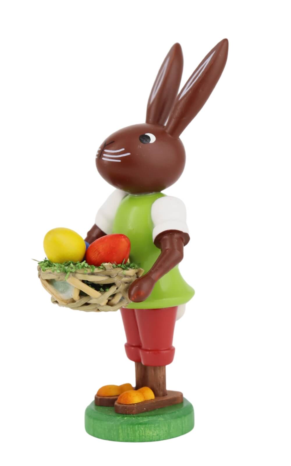Osterhase mit Eierkorb, 9 cm von Thomas Preißler_2