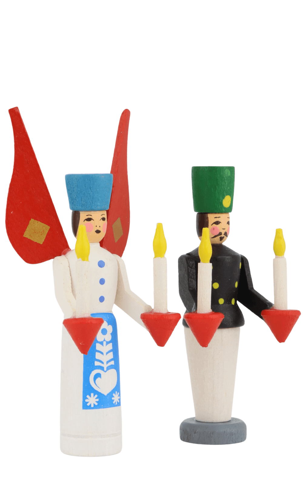 Engel und Bergmann, mini, 7 cm von Spielwarenmacher Günther_2