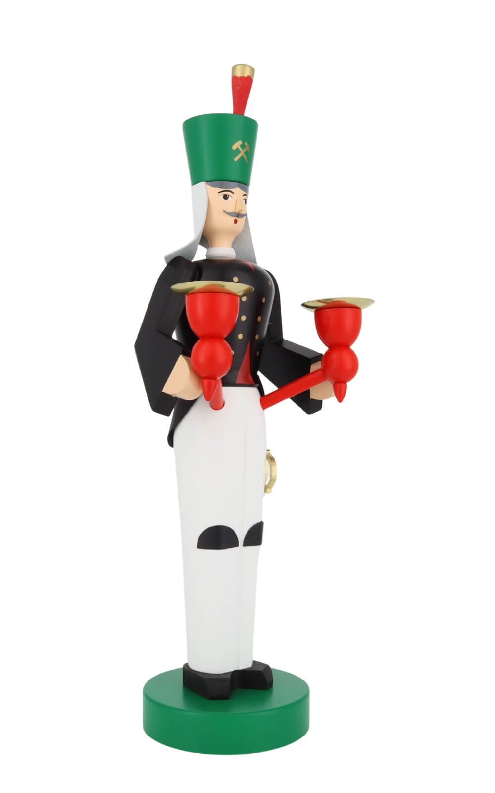 Bergmann für Wachskerzen, 32 cm, farbig von Richard Glässer_3