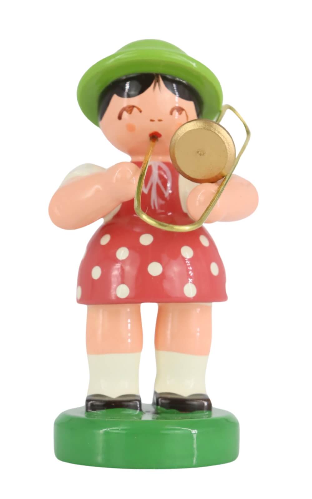 Miniatur - Mädchen mit Posaune von Figurenland Uhlig GmbH_1