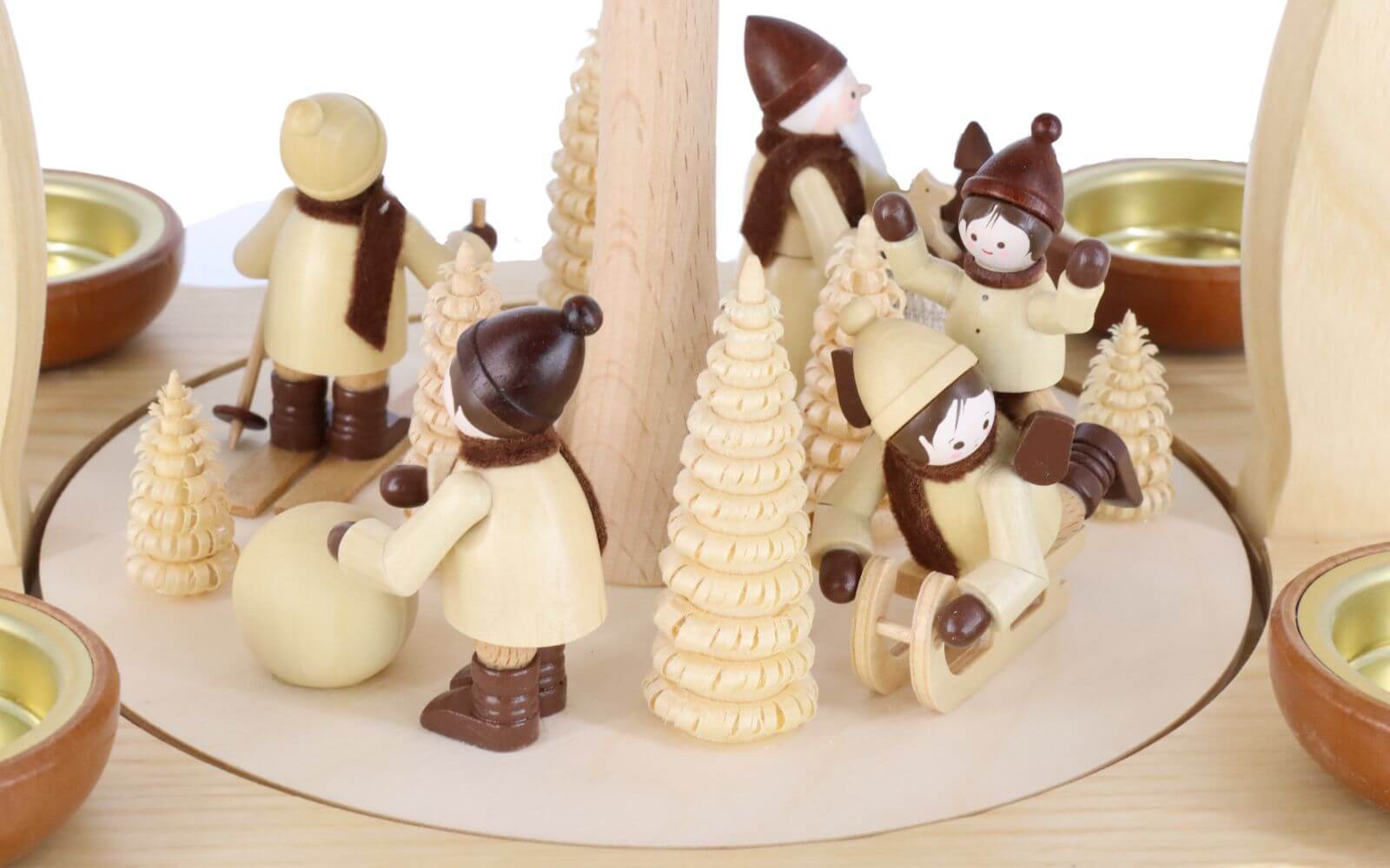 Weihnachtspyramide Winterkinder 2-stöckig von Legler_3
