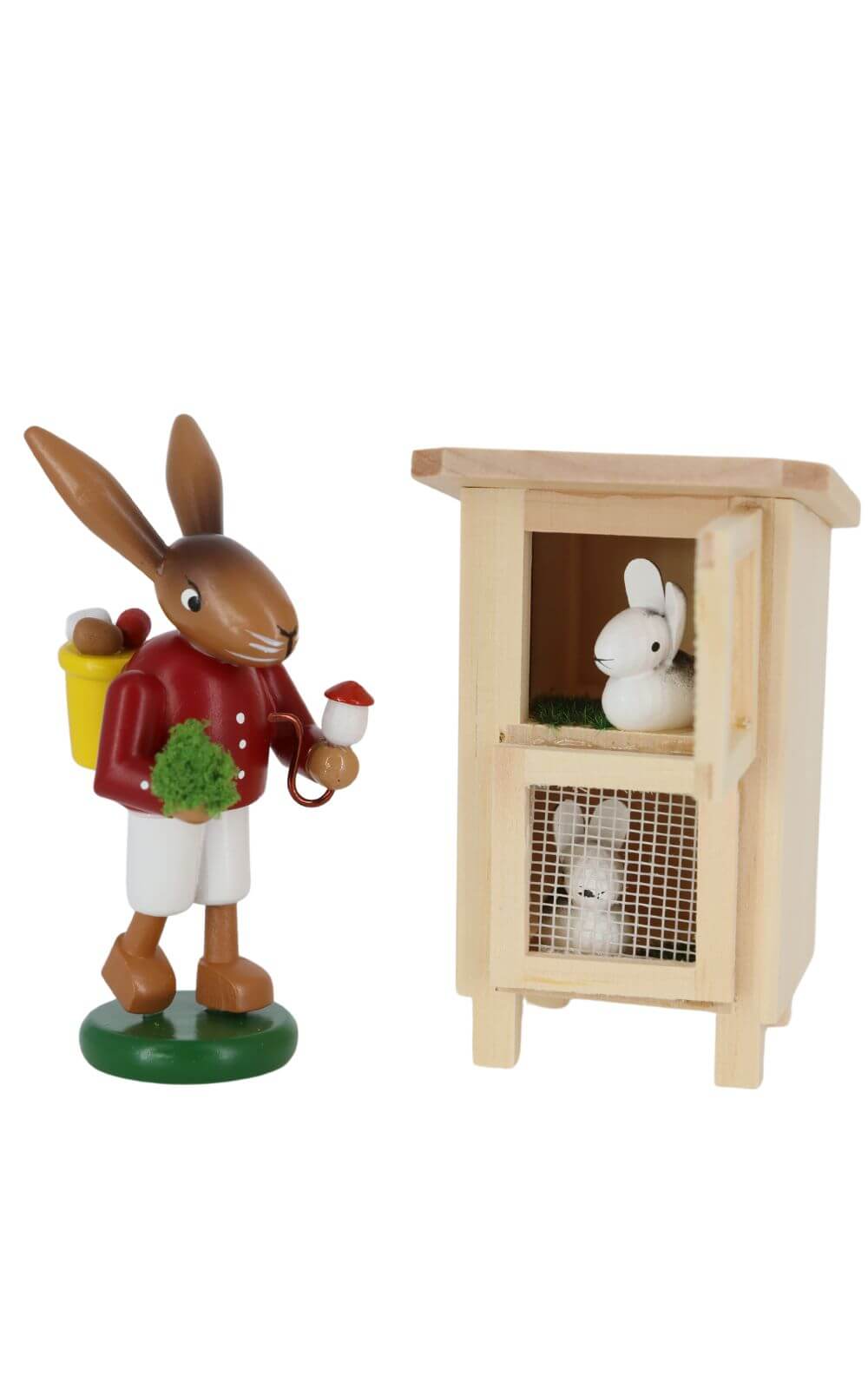 Osterhase mit Hasenstall von SEIFFEN.COM_1