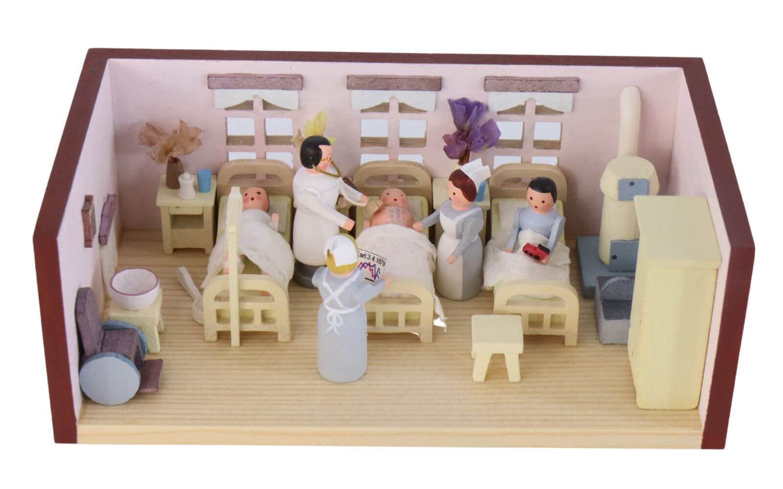 Miniaturstübchen Krankenstube von Gunter Flath_1