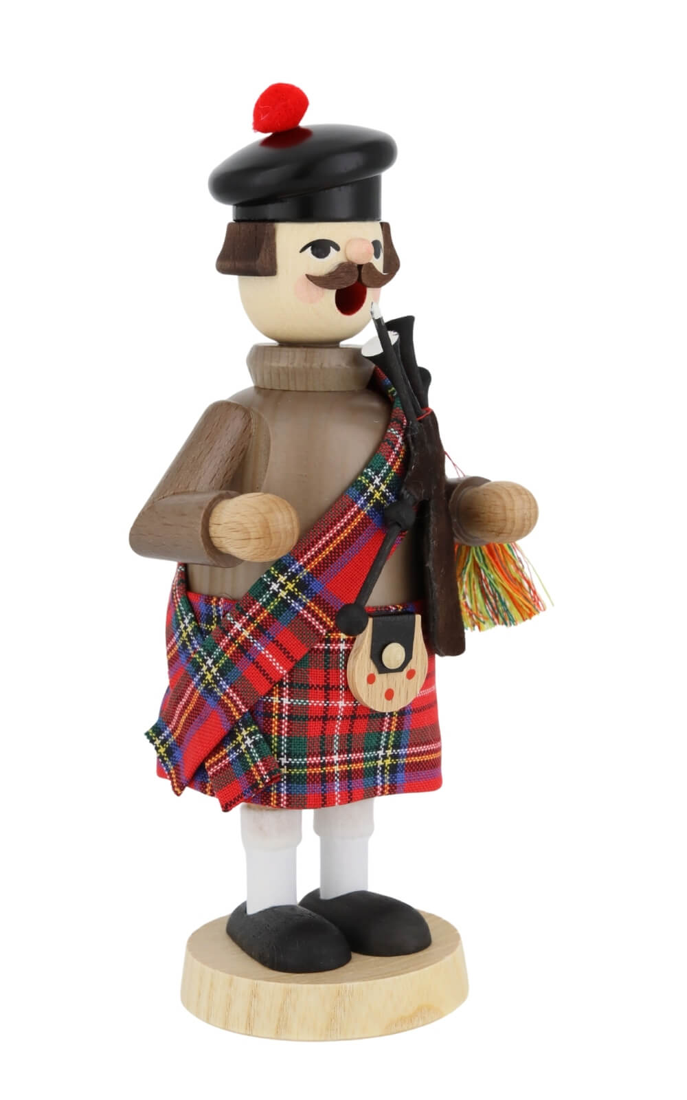 Räuchermännchen Schotte, 18 cm, farbig von Richard Glässer_1