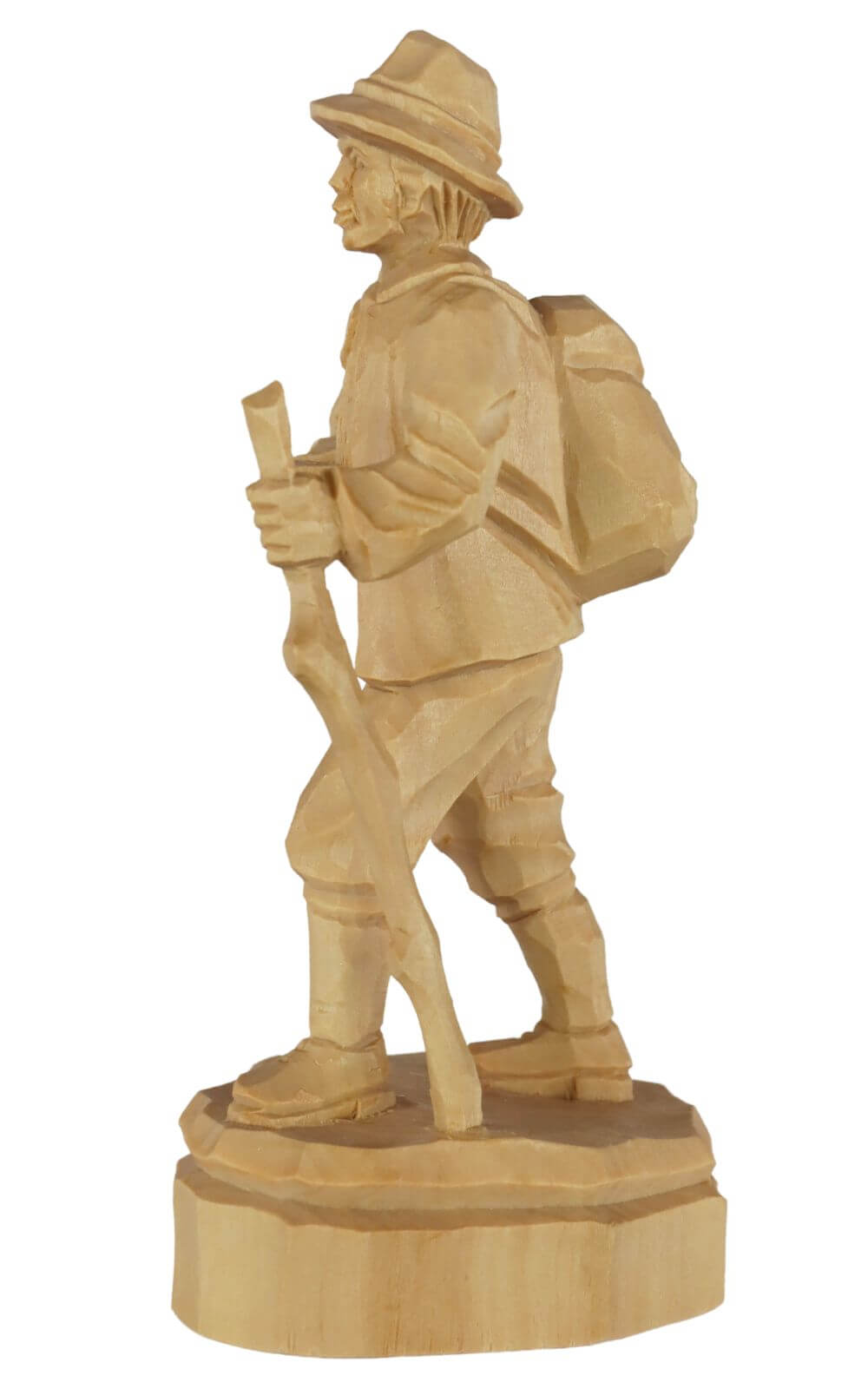 Wanderer, geschnitzt, natur, 16 cm von Schnitzkunst aus dem Erzgebirge_2