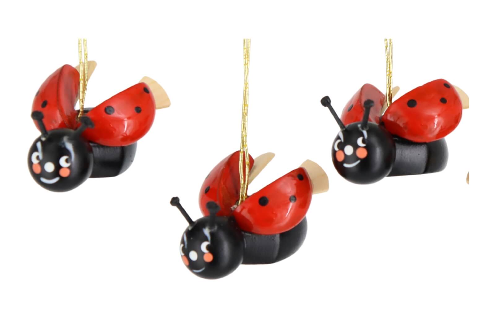 Marienkäfer zum Hängen, 5 Stück von SEIFFEN.COM_2