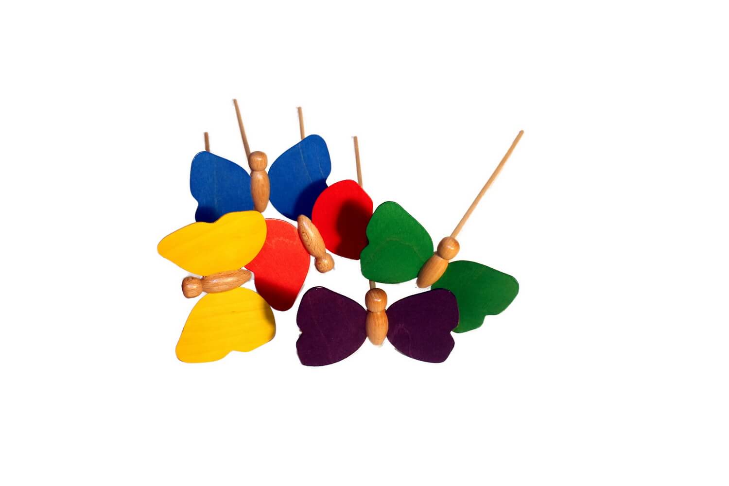 Blumenstecker Schmetterlinge, 5 Stück von Ebert GmbH_1