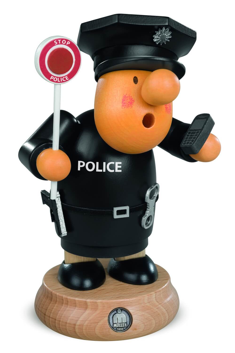 Räuchermännchen Müllerchen® Sheriff, 16 cm von Müller Kleinkunst