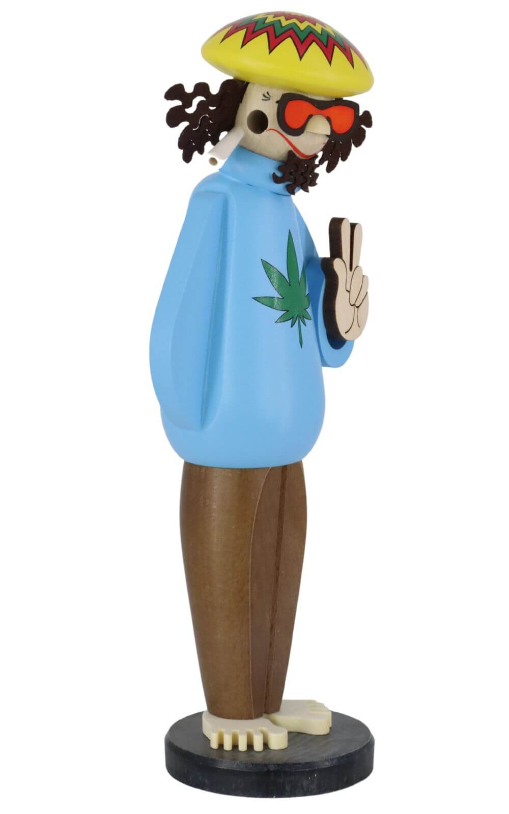 Räuchermännchen Bob der Kiffer, 26 cm von Spielwarenmacher Günther_3