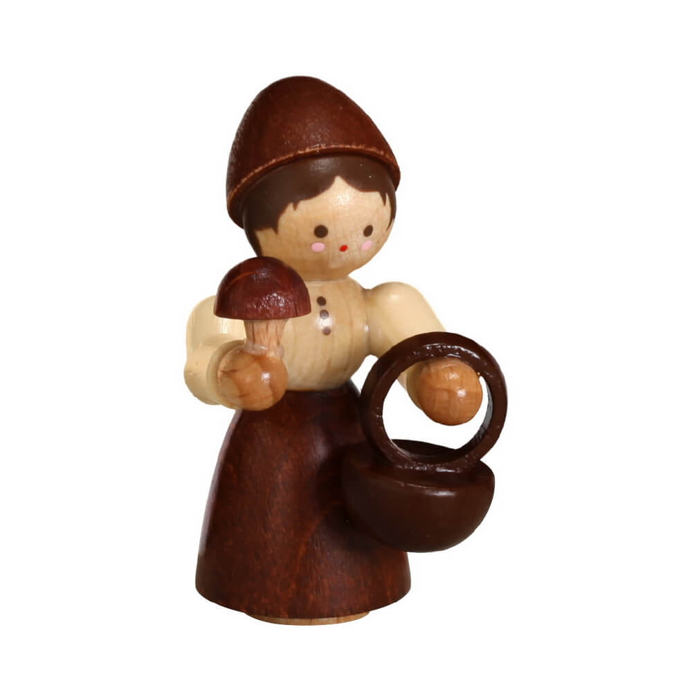 Pilzfrau, mini, natur von Romy Thiel