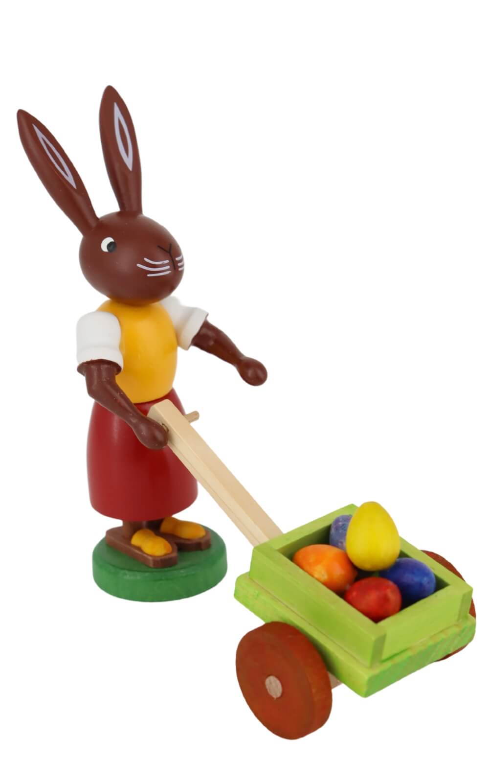 Osterhase mit Eierkarre, 9 cm von Thomas Preißler_2