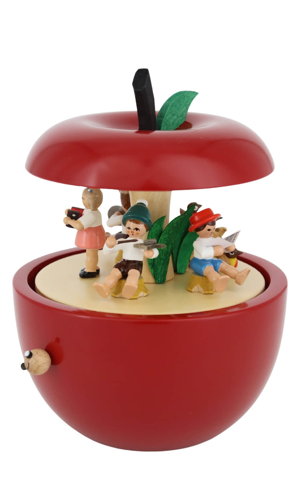 Spieluhr Apfel Kinderkonzert, 15 cm von Richard Glässer GmbH_Bild2