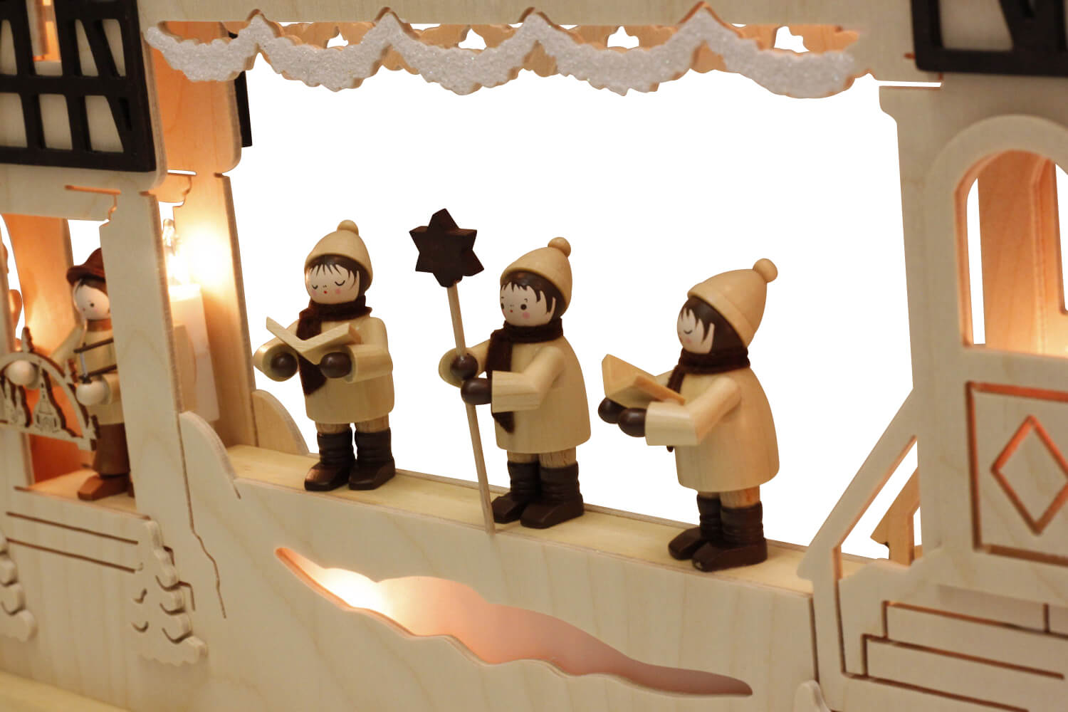 Schwibbogen Seiffener Weihnacht, 62 cm von Romy Thiel_Bild5