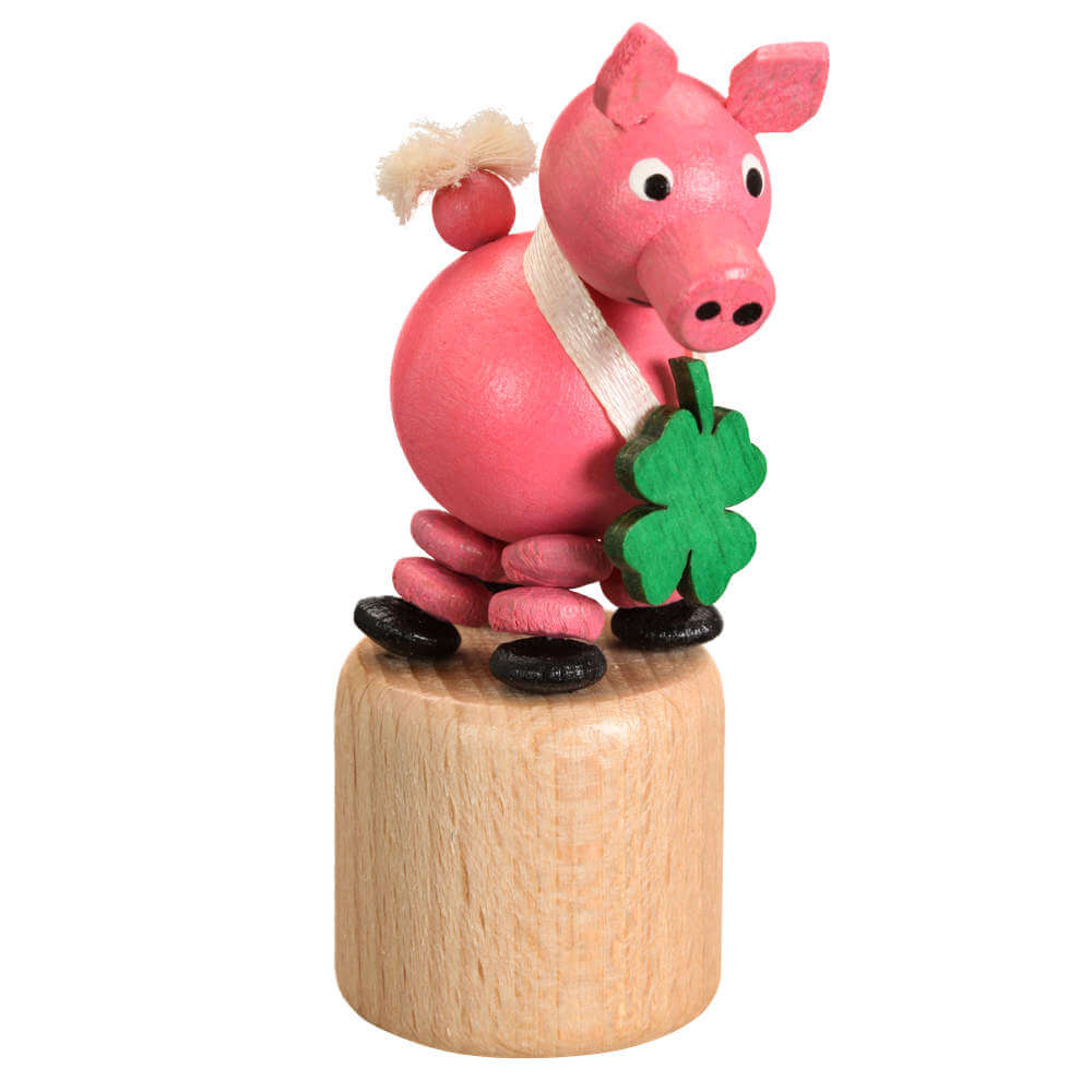 Wackelfigur Glücksschwein von Jan Stephani