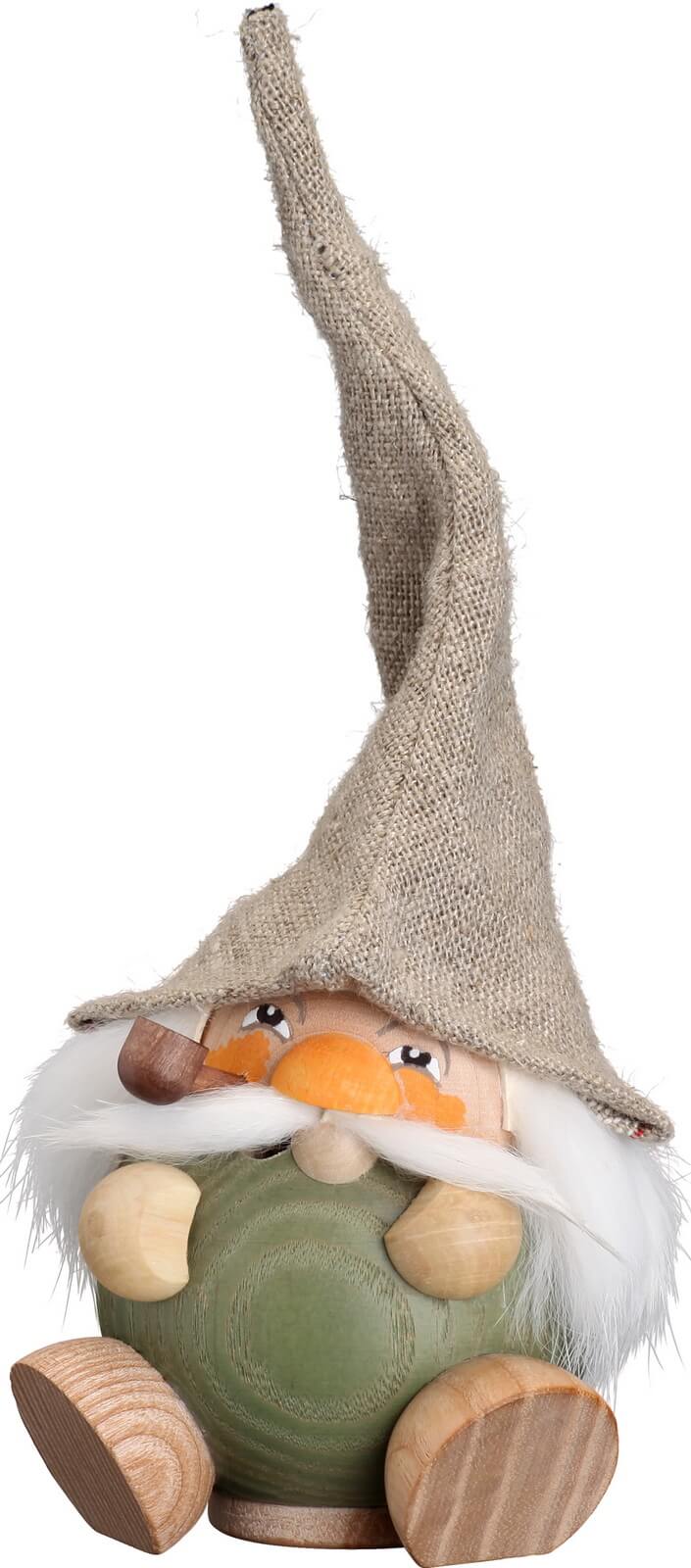 Räuchermännchen Waldzwerg, 19 cm von Seiffener Volkskunst eG