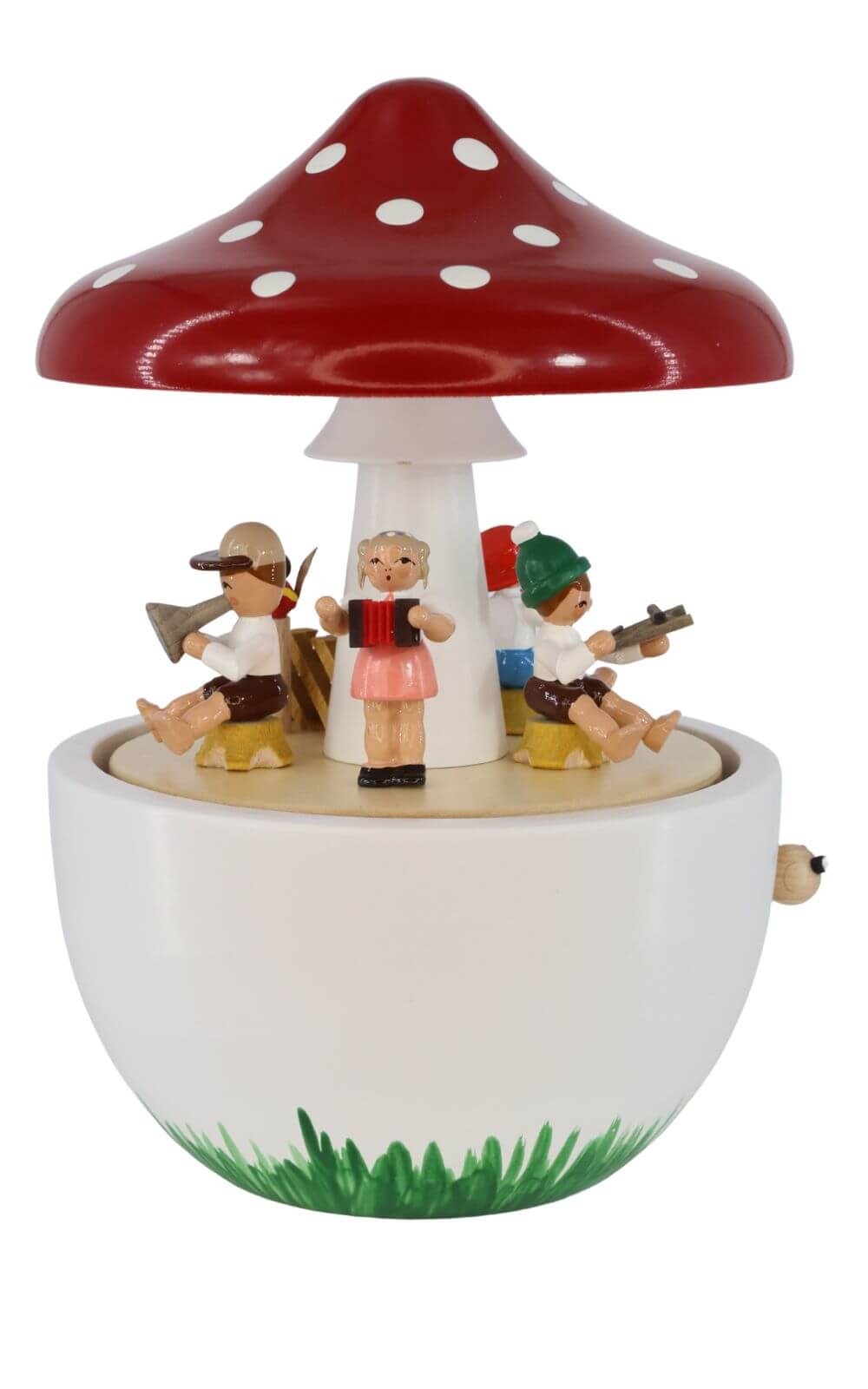Spieluhr Pilz, 17 cm von Richard Glässer GmbH_Bild1