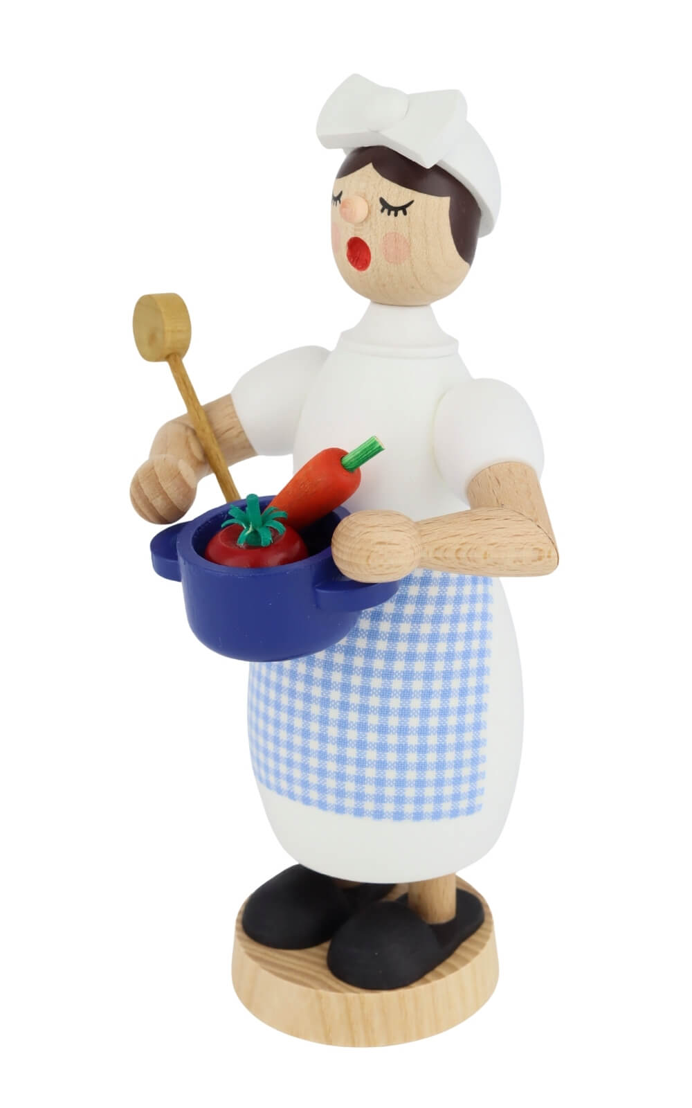 Räuchermännchen Köchin, 19 cm von Richard Glässer