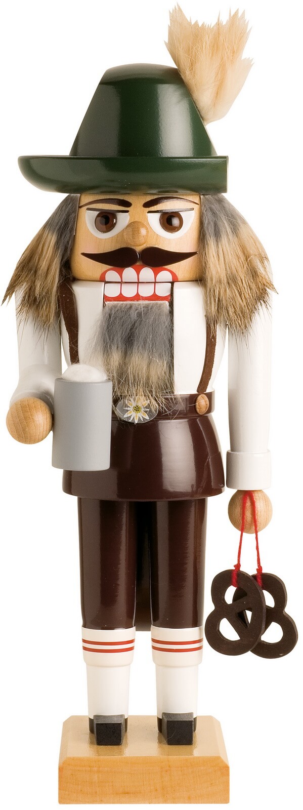 Nussknacker Bayer, 28 cm, farbig von KWO
