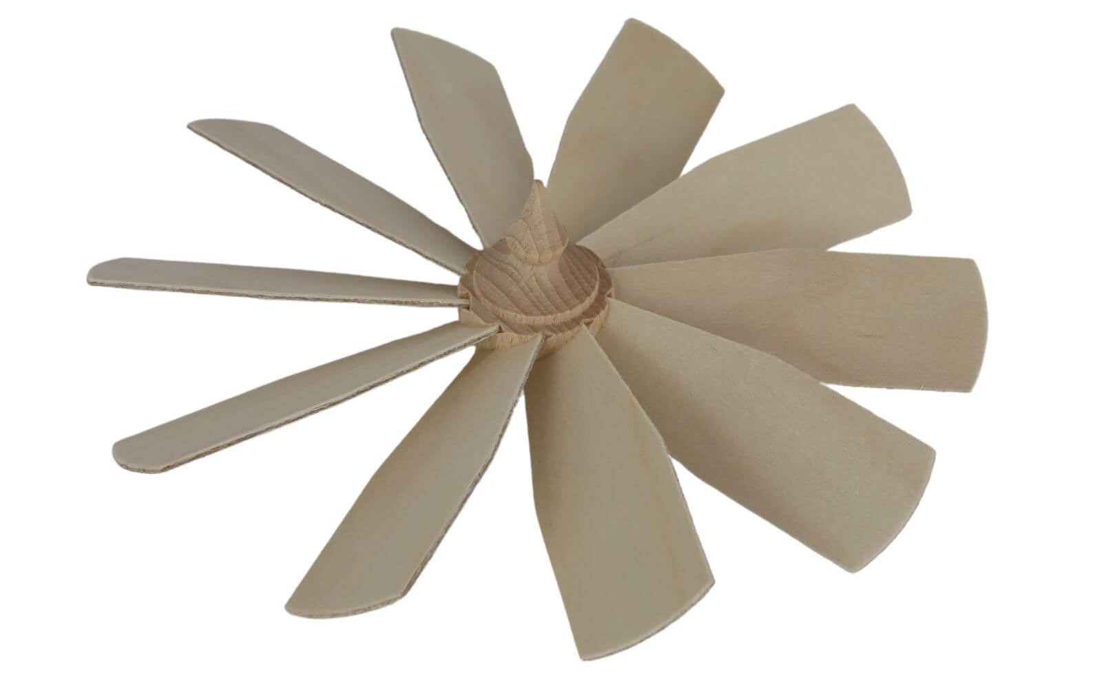Universal Ersatz-Flügelrad für Weihnachtspyramiden, Nadelstärke 2 mm, 19 cm von SEIFFEN.COM