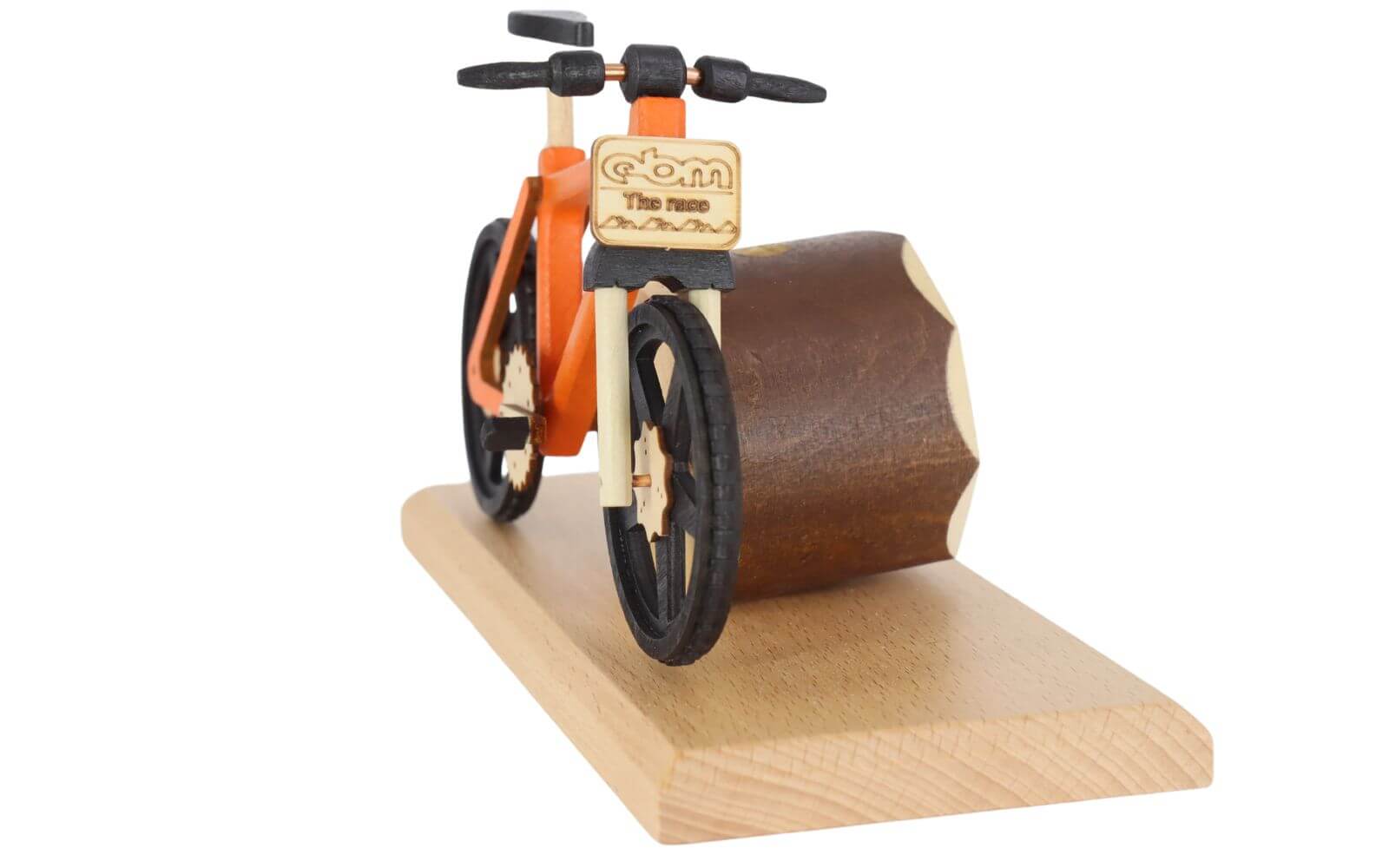 Räuchermännchen - Räucherfahrrad EBM Edition, orange von Gerd Hofmann_3