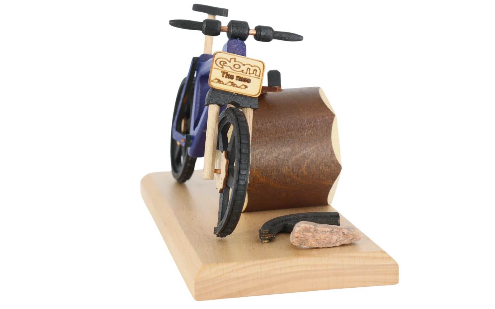 Räuchermann - Räucherfahrrad EBM Crashbike, blau von Gerd Hofmann_3