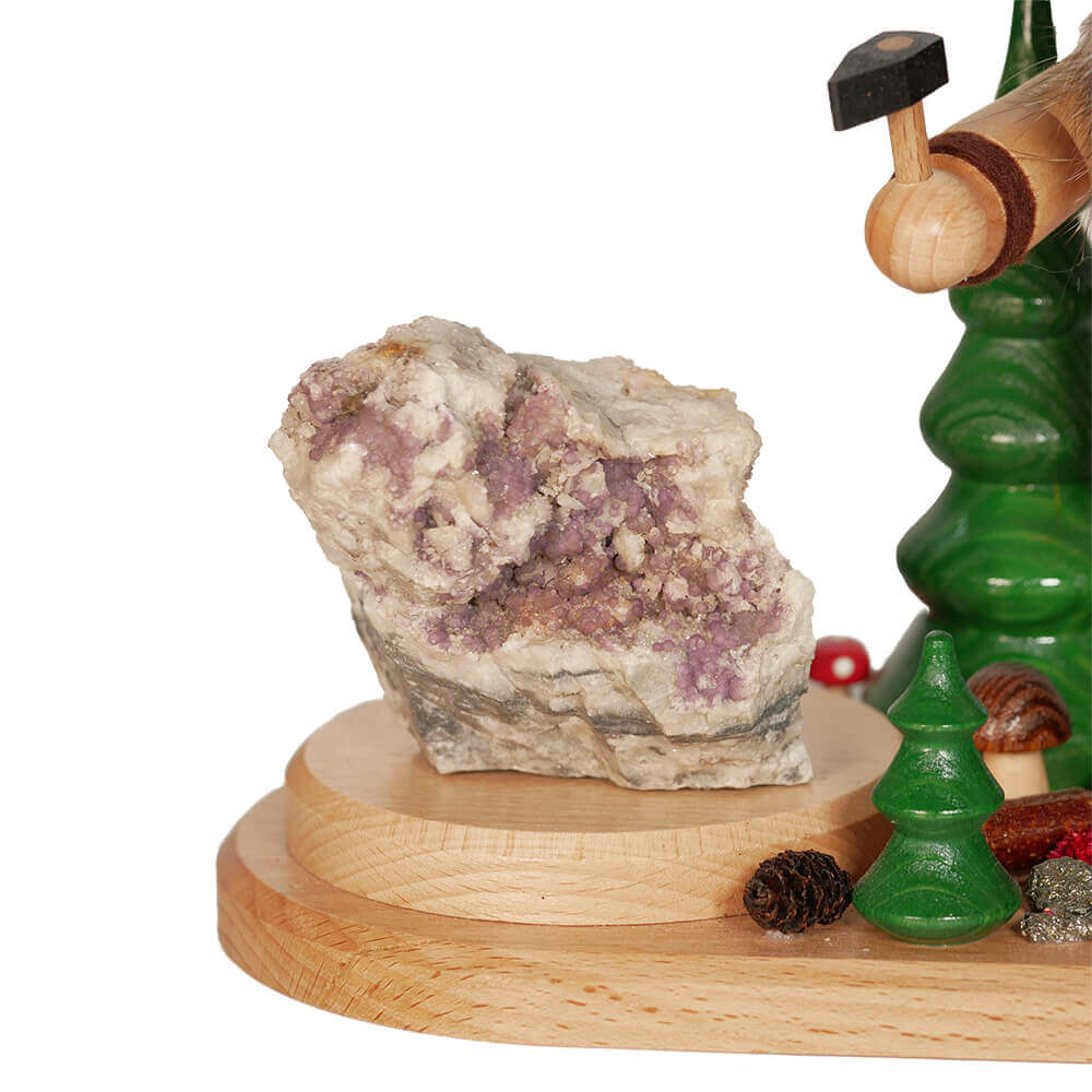Räuchermännchen Wichtel Hauer, 26 cm von DWU Drechselwerkstatt Uhlig_1