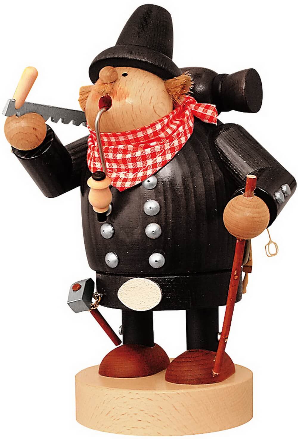 Räuchermännchen Zimmermann, 21 cm von KWO