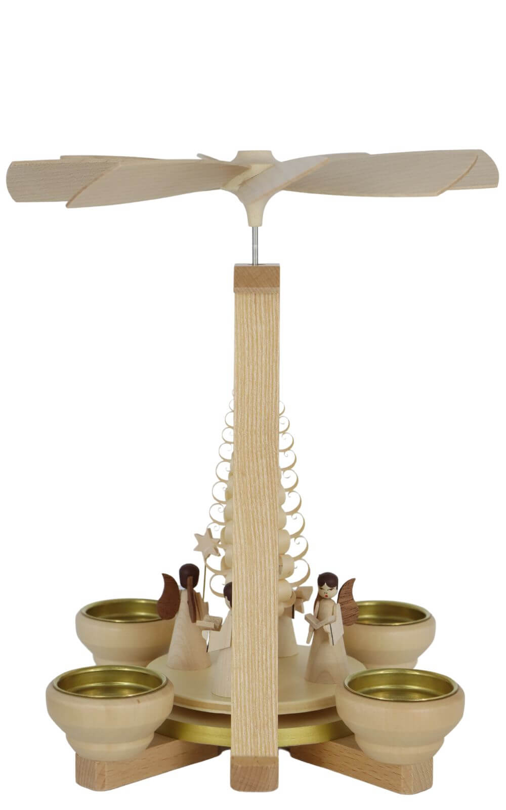 Weihnachtspyramide Engel, 24 cm von Müller Kleinkunst_2