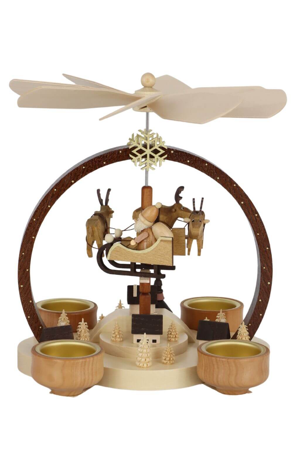 Weihnachtspyramide Weihnachtszauber, 22 cm von Knuth Neuber_2