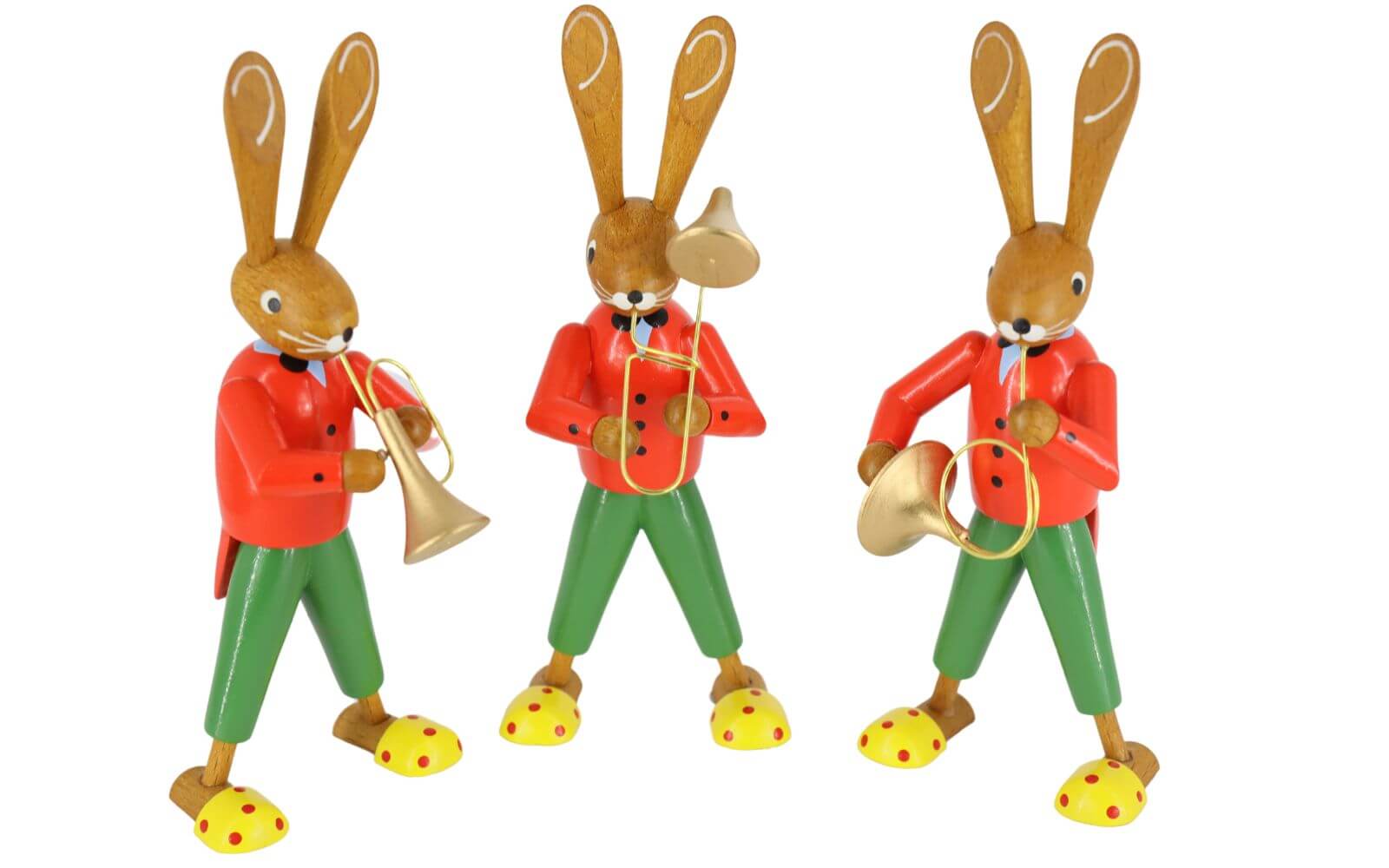 Osterhasen Orchester, 3 - teilig, 12 cm von Ralf Zenker_1