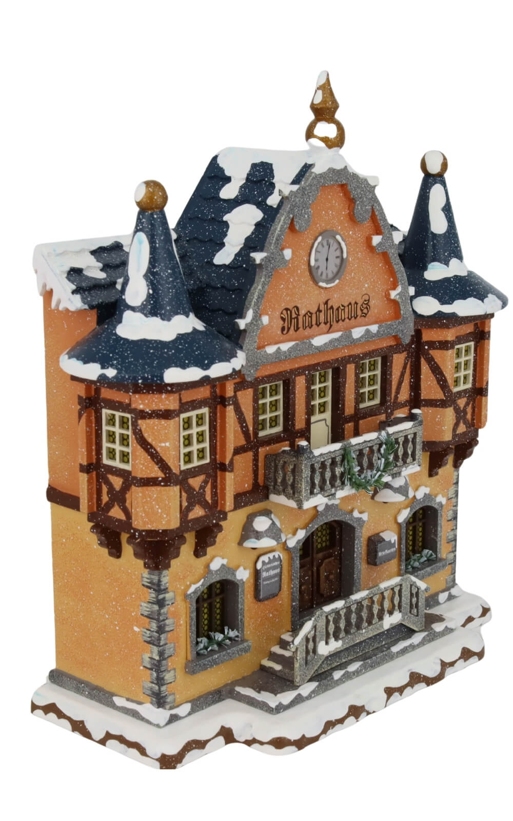 Lichterhaus Rathaus von Hubrig Volkskunst