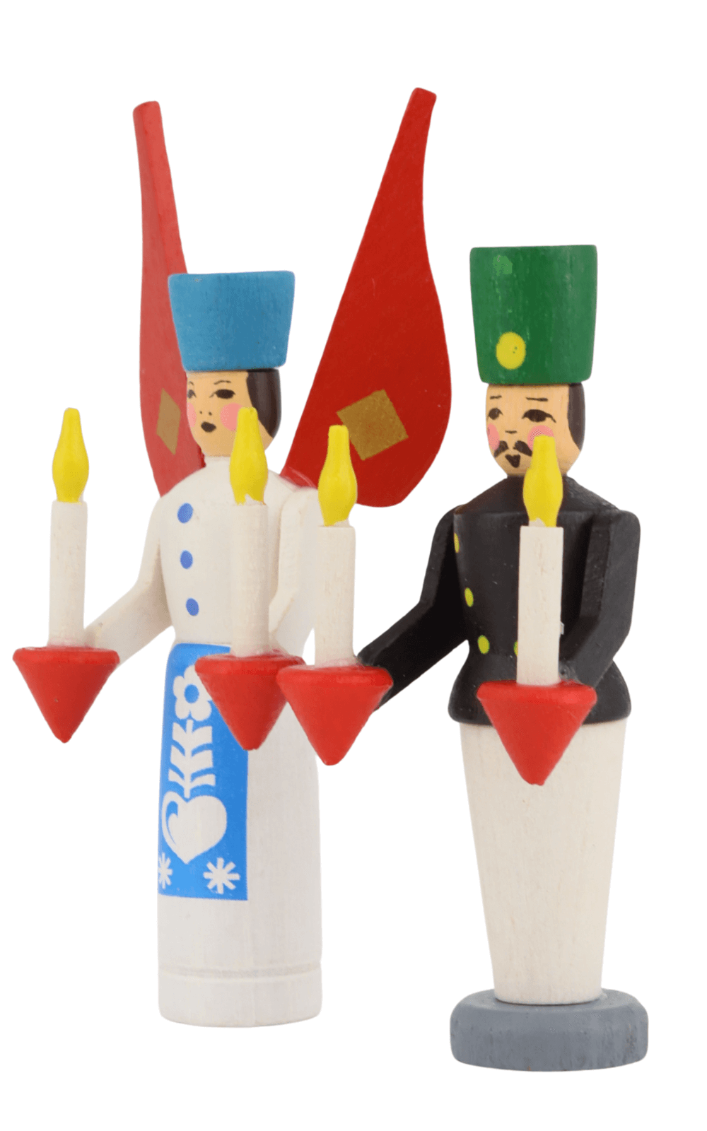 Engel und Bergmann, mini, 7 cm von Spielwarenmacher Günther_3