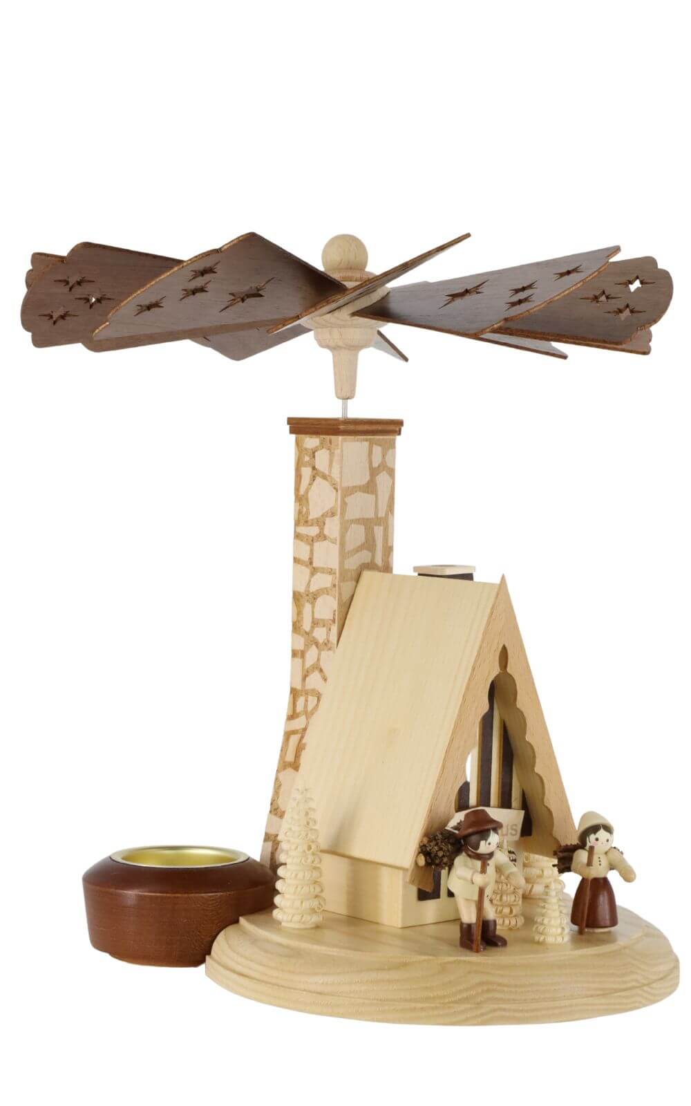 Weihnachtspyramide & Räucherpyramide Waldhaus von Legler_2