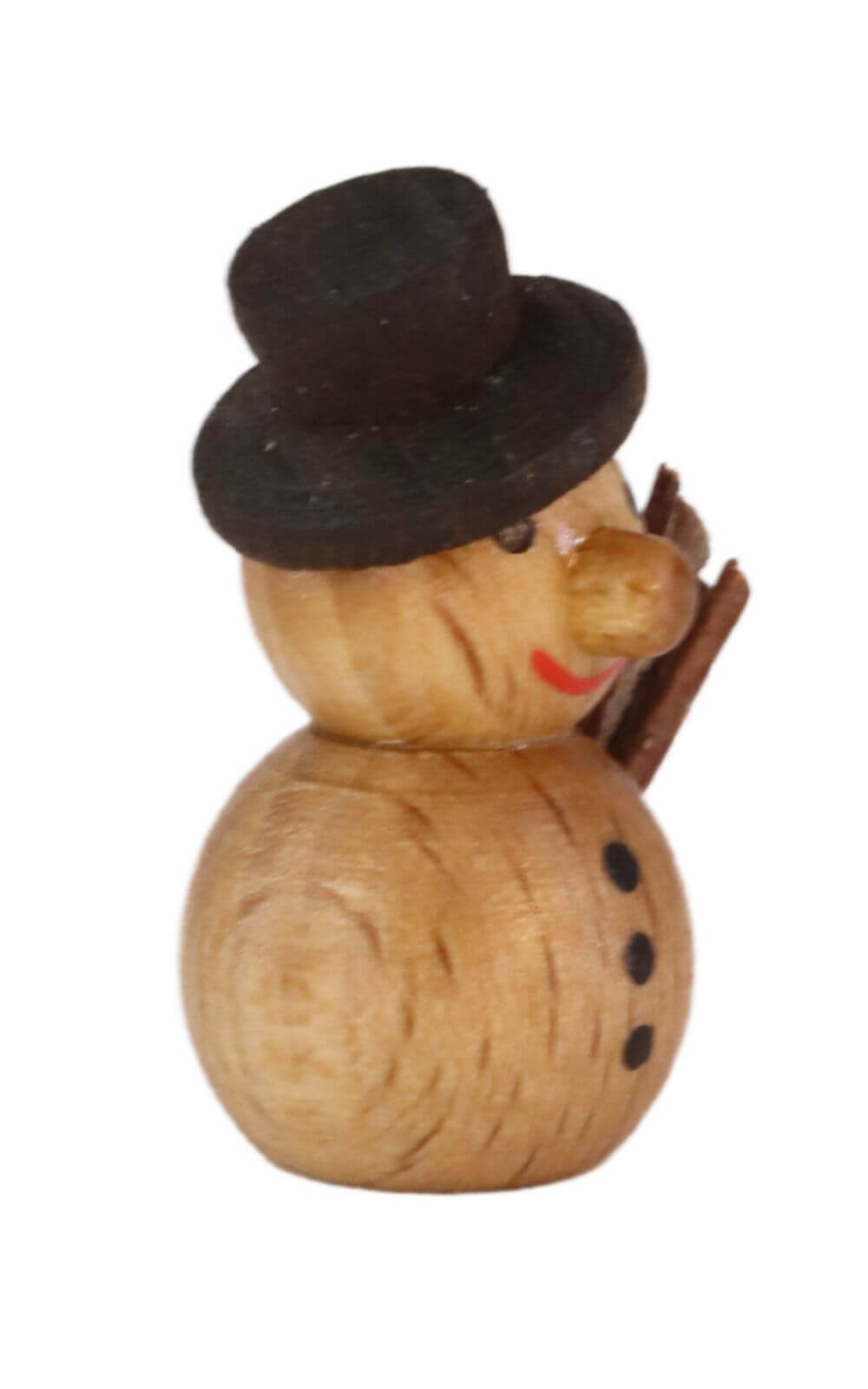 Miniatur Schneemann, 3 cm, natur von SEIFFEN.COM_3