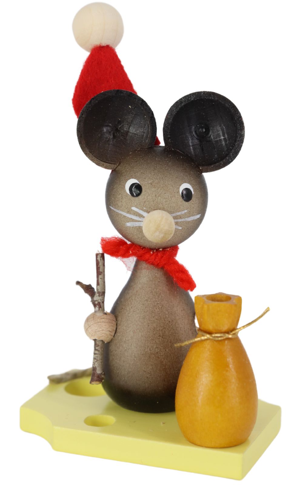 Miniatur Mäusekind Weihnachtsmaus, 7 cm von Ralf Zenker