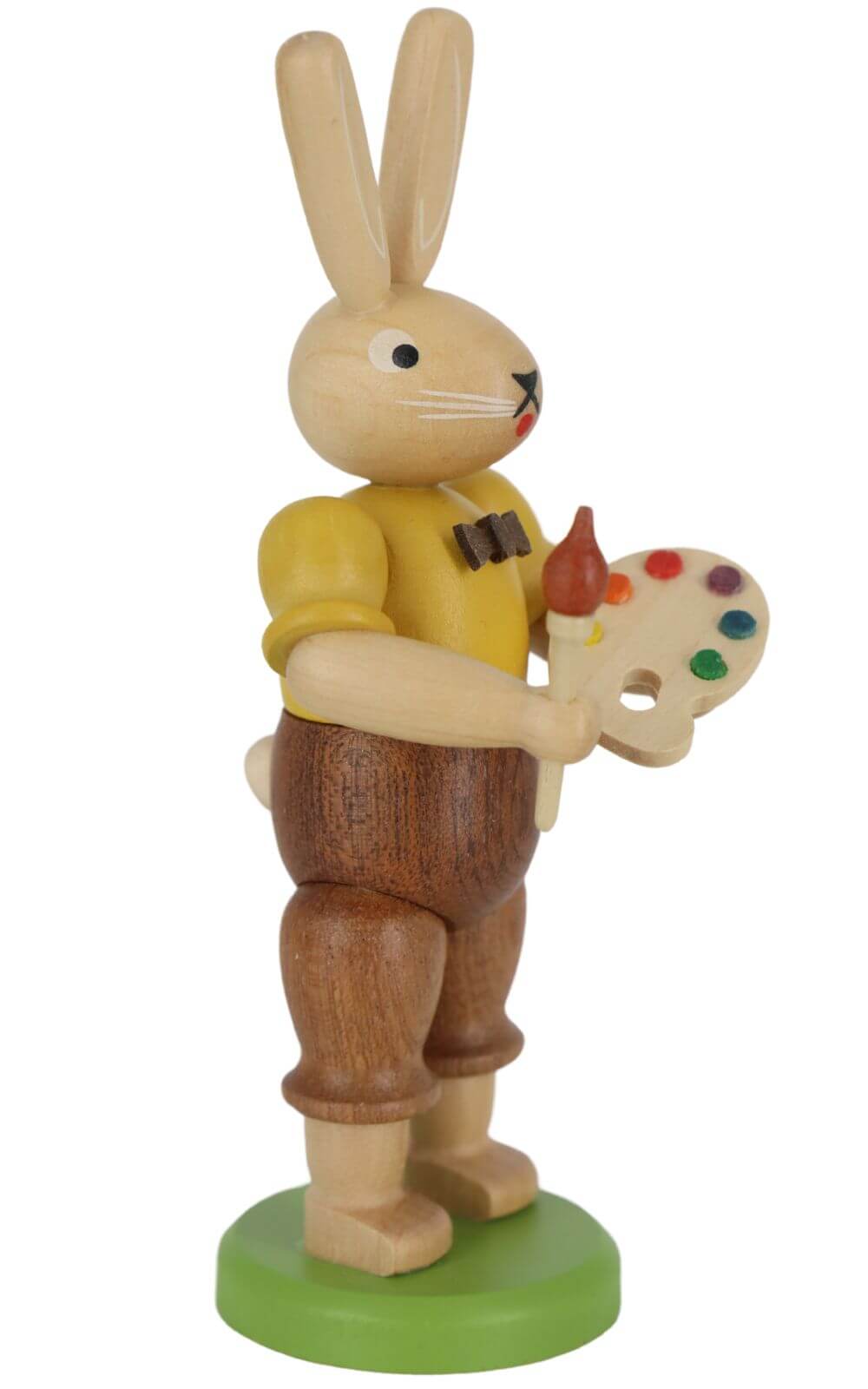Osterhase Maler, farbig, 11 cm von Müller Kleinkunst_2
