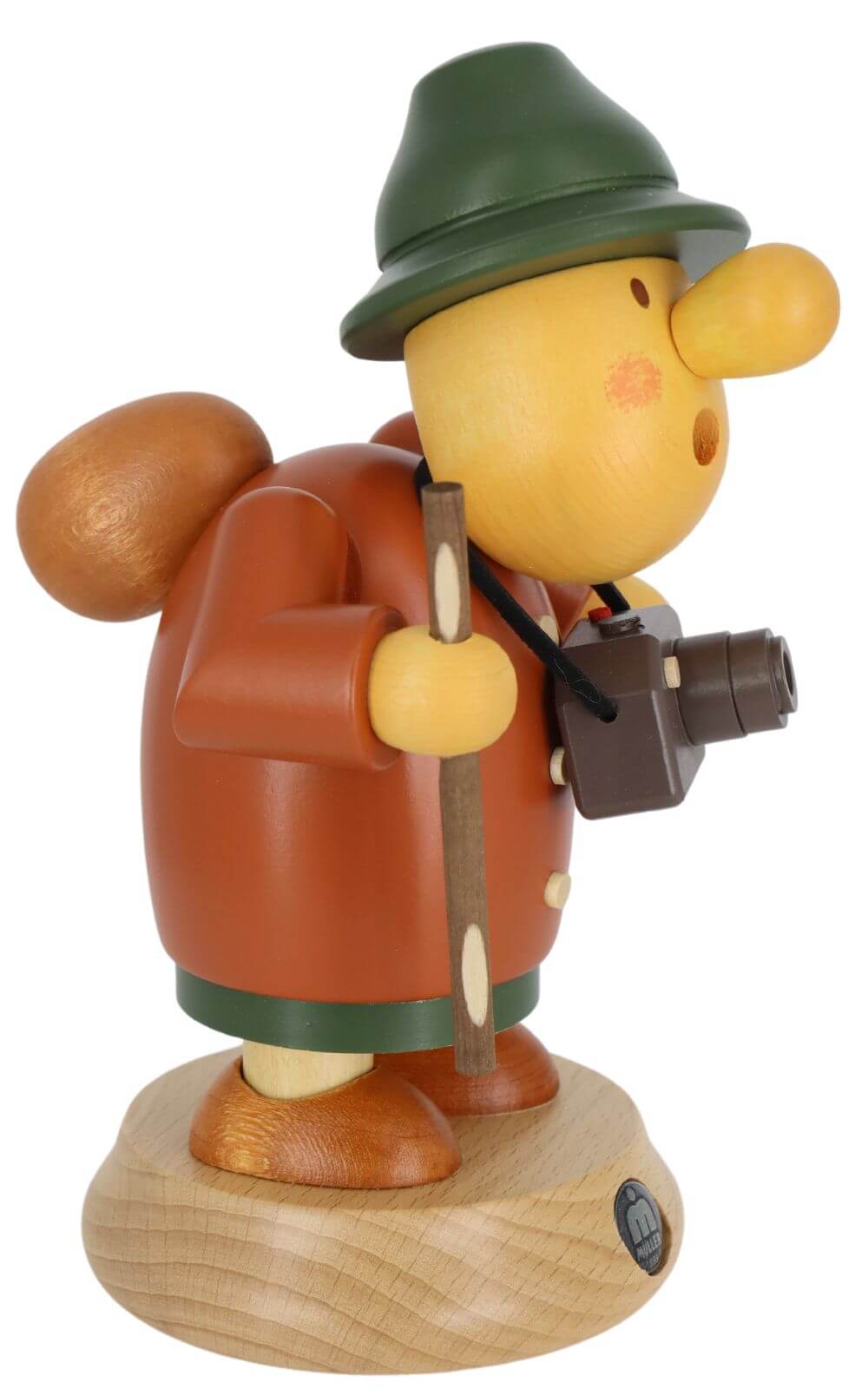 Räuchermännchen Müllerchen® Tourist, 16 cm von Müller Kleinkunst_2