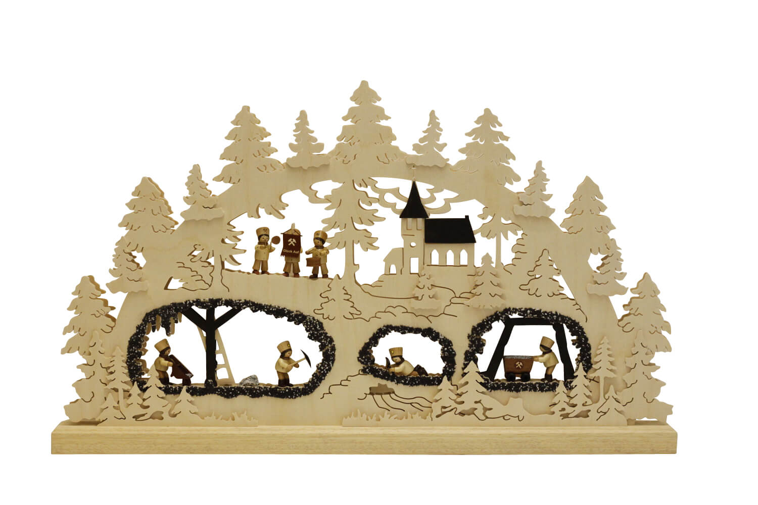 LED Schwibbogen Bergwerk, 63 cm von Romy Thiel_Bild2