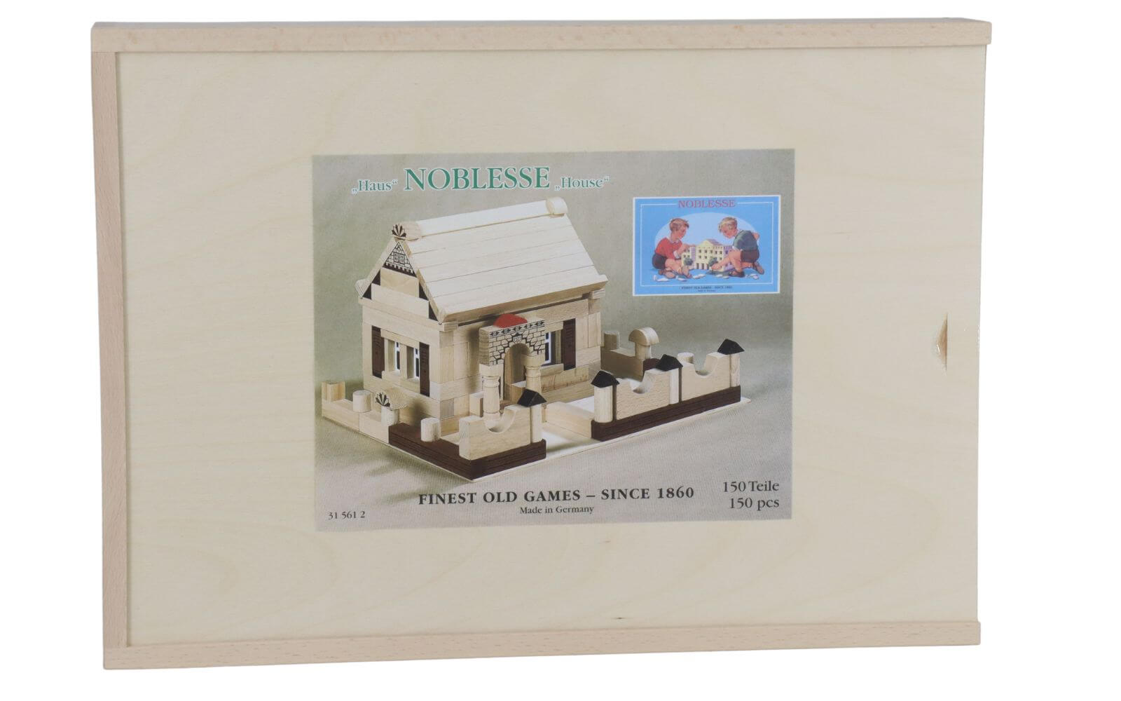 Baukasten Noblesse Haus, 150 Bausteine von Ebert GmbH_1