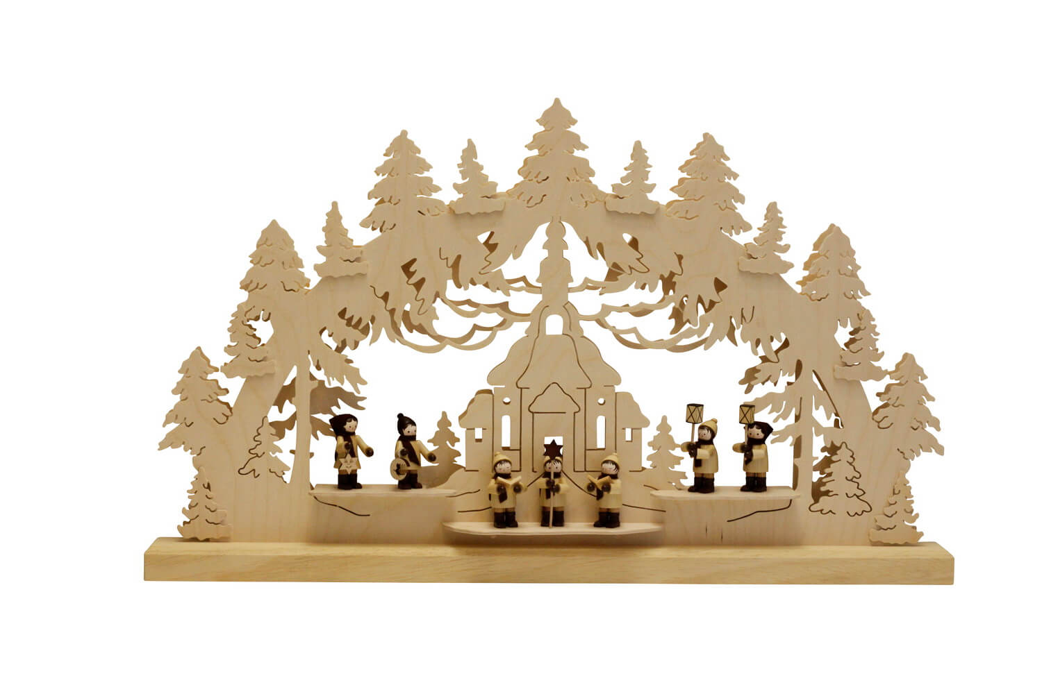 Schwibbogen Seiffener Kirche, 63 cm von Romy Thiel_Bild2