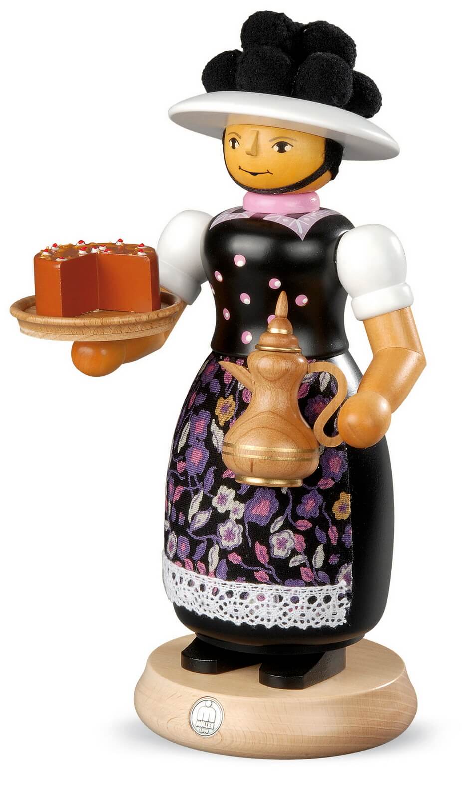 Räuchermännchen Schwarzwaldfrau von Müller Kleinkunst